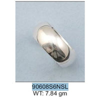 Load image into Gallery viewer, Sterling Silver Rhodium Ring (103) Size Y - Rings
