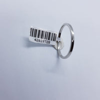 Load image into Gallery viewer, Sterling Silver Rhodium Ring (181) Size V - Rings
