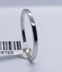 Load image into Gallery viewer, Sterling Silver Rhodium Ring (181) Size V - Rings
