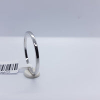 Load image into Gallery viewer, Sterling Silver Rhodium Ring (194) Size Z+1 - Rings
