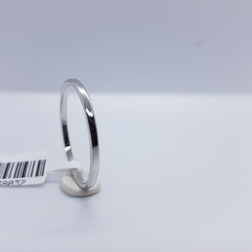 Sterling Silver Rhodium Ring (194) Size Z+1 - Rings