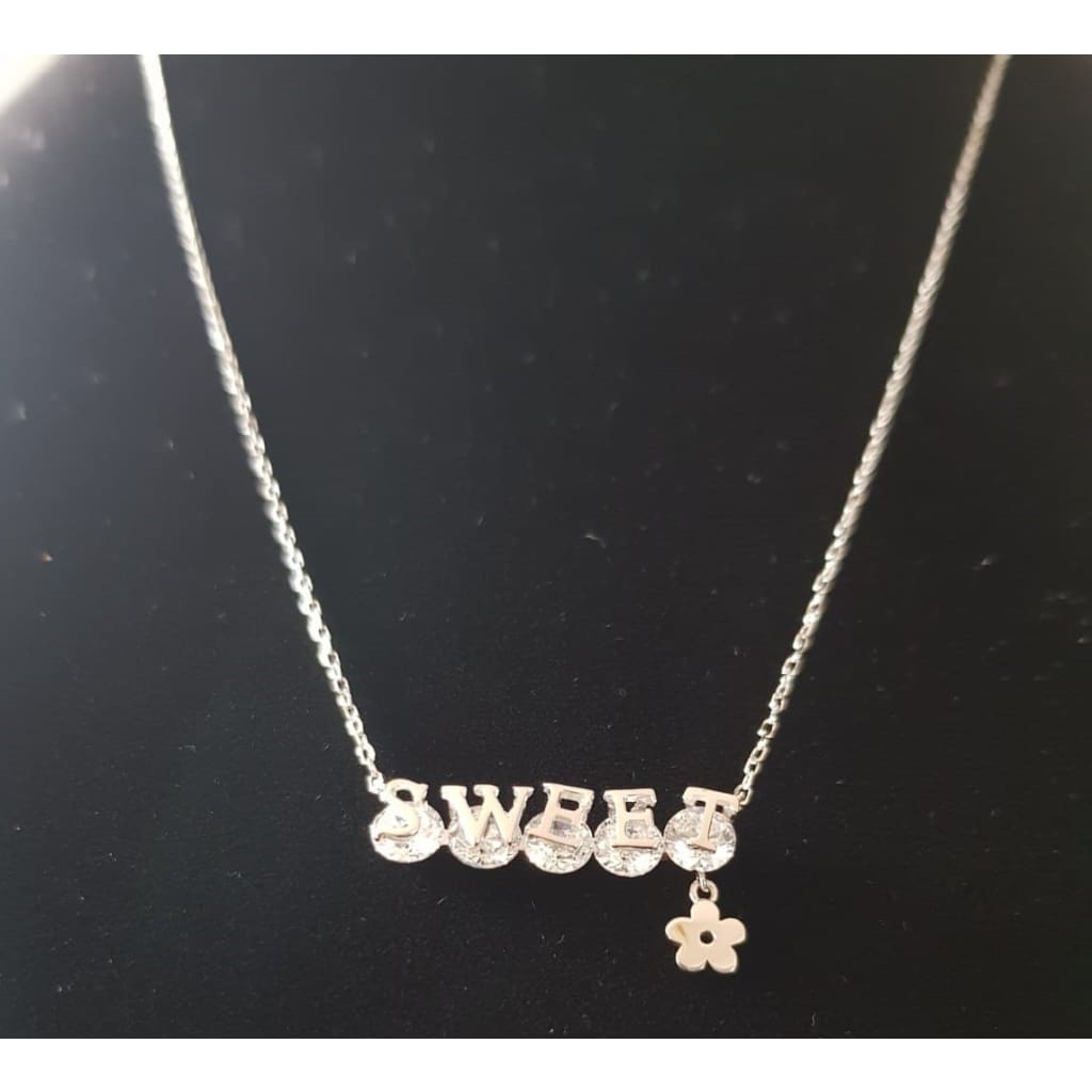 Sterling silver Sweet Necklace - Necklace