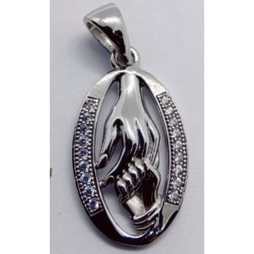 Sterling Silver Together Pendant (228) - Pendant